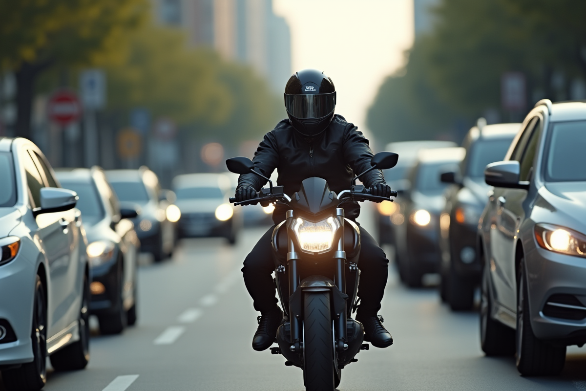 motard invisible