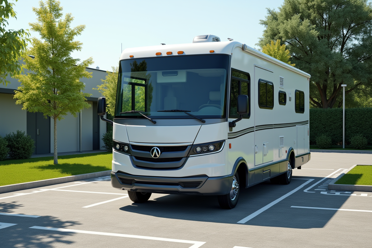 Surface requise pour le stationnement d’un camping-car